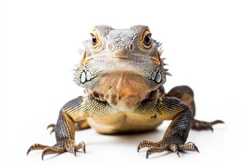 Fototapeta premium Close-up of a vibrant iguana