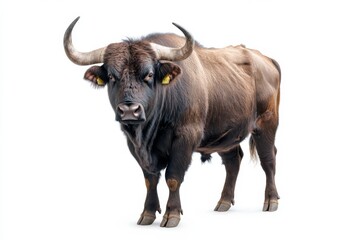 Majestic Dark Brown Bull