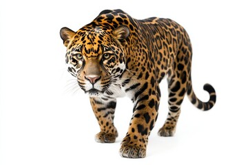 Obraz premium Majestic jaguar on the prowl.