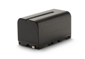 Battery isolated on transparent background