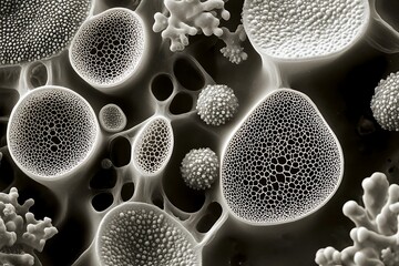 3d rendered illustration of a dna