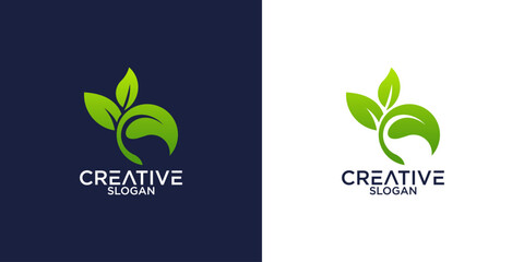 Green leaf ecology nature element vector icon, Leaf Icon, green leaf ecology nature element vector
