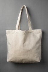 Minimalist White Tote Bag