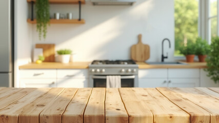 Beautiful spring summer kitchen