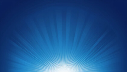 Obraz premium Abstract Blue Ray Burst Background Design Bright Sunbeam Radiating Light Graphic Illustration Digital Art Modern Style Elegant Professional Clean 