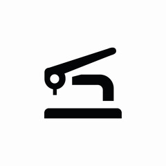 stapler icon vector sign