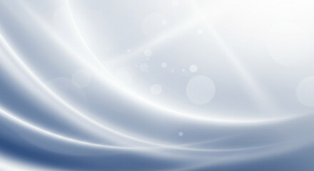 Abstract Light white and White blue Flowing Lines Background. Elegant, light gray and white abstract background features smooth, flowing lines that create a sense of movement
