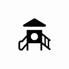 security tower icon vector sign