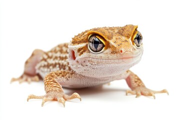 Adorable Leopard Gecko close-up