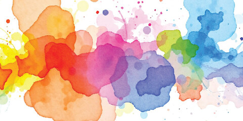 holi liquid watercolor background with vibrant splatter, splashes of paint, creating a multi, different, colorful, and artistic, texture, for holi colour of fastival design