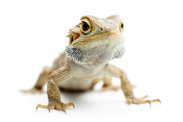 Obraz premium Close-up of a young bearded dragon
