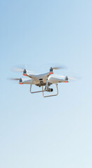 Drone flying