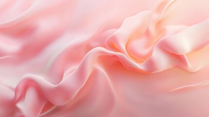 Obraz premium Soft Pink Clouds with Delicate Light Streaks in a Dreamy and Peaceful Atmosphere