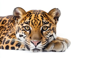 Obraz premium Close-up of a Jaguar resting