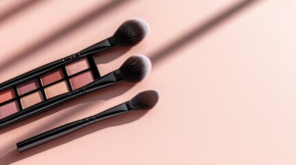 Applying makeup techniques beauty essentials studio setup minimalist aesthetic close-up view creative process