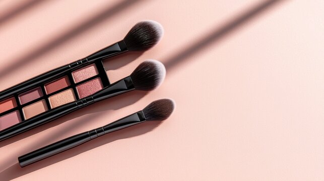 Applying makeup techniques beauty essentials studio setup minimalist aesthetic close-up view creative process