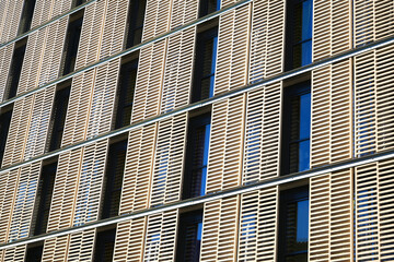 Modern building architecture abstract background