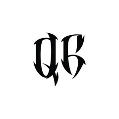 QG monogram logo design letter text name symbol monochrome logotype alphabet character simple logo