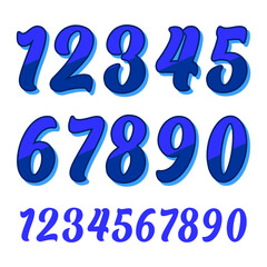 vector number design for jerseys