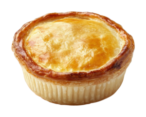 Delicious meat pie with golden crust, perfect for hearty meal or snack. This savory dish is ideal for gatherings or comforting treat