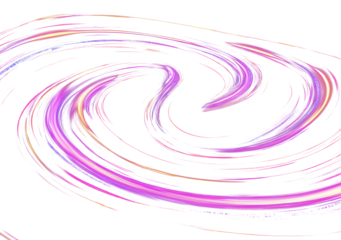 Big data traffic visualization, dynamic high speed data streaming traffic. Neon color glowing lines background, high-speed light trails effect. Purple glowing wave swirl, impulse cable lines.
