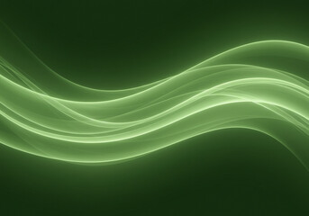 A soft green abstract background featuring flowing waves subtle Light Effects of white and light green, abstract background, gradient background. Ideal for modern decor or digital backgrounds.