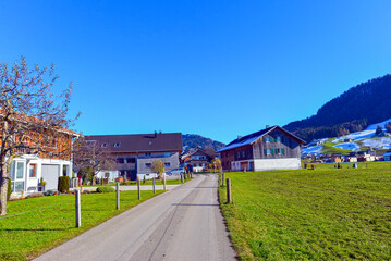 Hittisau in Vorarlberg (Österreich)