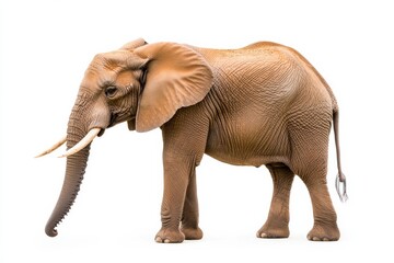 Obraz premium African Elephant in Profile