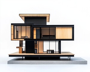 Modern Architectural House Model Design Showcase