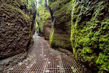 The Dragon Gorge at Eisenach in Thuringia