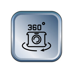 Camera icon design template
