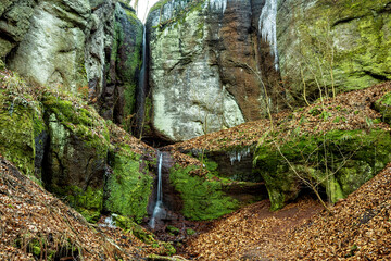 The Dragon Gorge at Eisenach in Thuringia