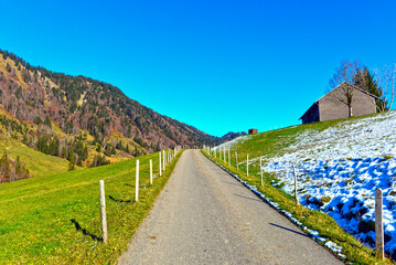Bolgenach, Gemeinde Hittisau in Vorarlberg (Österreich)