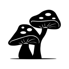 mushrooms vector