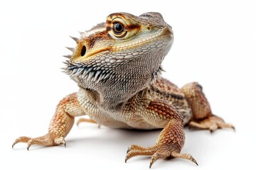 Fototapeta premium Close-up of a Bearded Dragon