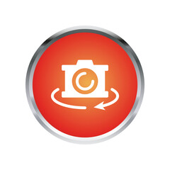 Camera icon design template