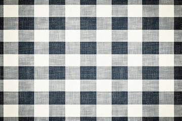 Minimalist gingham pattern in gray and white squares arranged in a seamless grid for modern decor