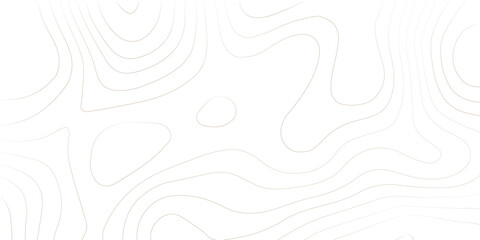 Abstract black and white topographic contours lines of mountains. Topography map art curve drawing. vector illustration. wave Line topography map contour background .background