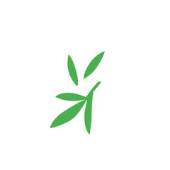 bamboo leaf vector