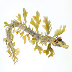 Obraz premium Leafy Seadragon Watercolor Study.