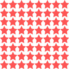 Fototapeta premium pattern with flower two tone pink white star flower asterisk pattern on white background as seamless repeat style replete image design for fabric printing, pink checkerboard