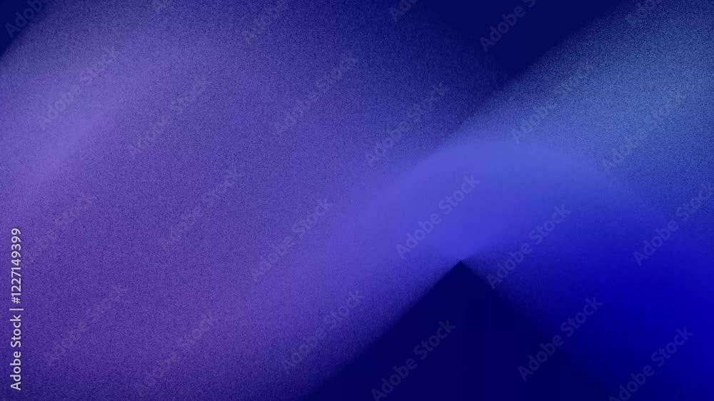 Poster futuristic surreal holographic modern grainy noise texture gradient wave abstract vibrant blue backg
