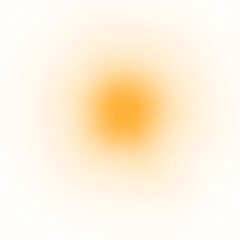 abstract orange sun effect, png transparency, isolated on white