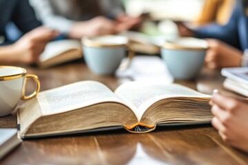 Engaging book club discussion local library literary analysis cozy atmosphere diverse perspectives strengthening community bonds through shared reading experiences