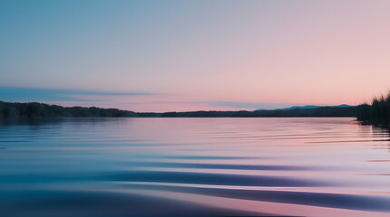 Eco-Friendly Twilight Abstract with Blue, Peach, and Violet Hues – Ultra HD