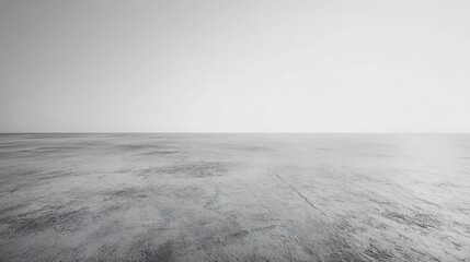 Empty urban concrete expanse, hazy sky, background blur, design mockup