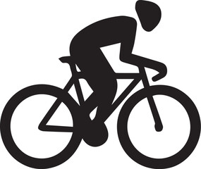 Obraz premium silhouette of a bicycle