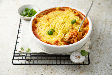 Shepperd's pie with white beans