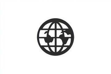 Creative representation of global connectivity with a stylized world map and apple icons symbolizing knowledge sharing. Generative AI