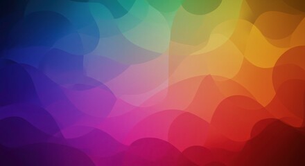 Obraz premium Abstract Rainbow Gradient: A captivating blend of vibrant colors forming a mesmerizing abstract pattern, showcasing a stunning rainbow gradient with smooth transitions from deep blue to fiery red. 